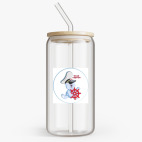 Банка с бамбуковой крышкой