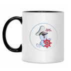 Кружка двухцветная