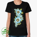 Женская футболка органик