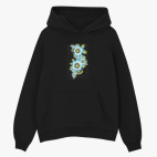 Толстовка худи оверсайз