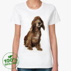 Женская футболка органик