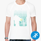 Мужская спортивная футболка