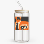 Банка с бамбуковой крышкой