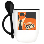 Кружка с ложкой