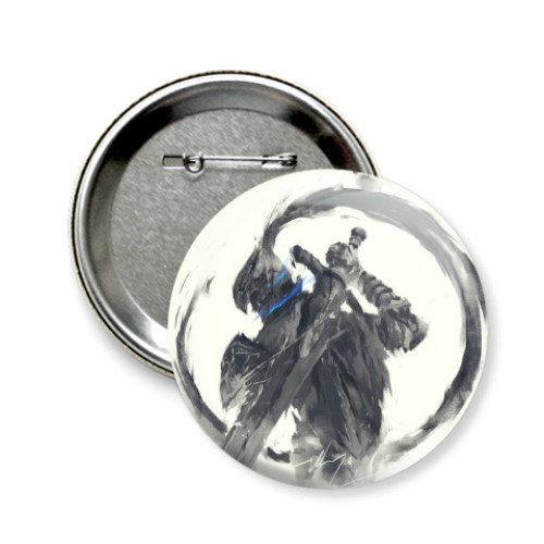Значок 58мм Dark Souls. Artorias the Abysswalker