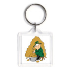 Брелок 3.9 x 3.9 см Защитник