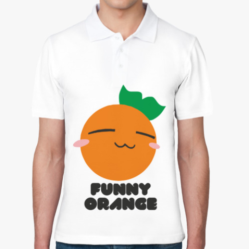 Рубашка поло Funny orange