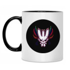 Кружка двухцветная