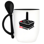 Кружка с ложкой