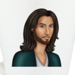 Парень с длинными волосами