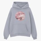 Толстовка худи оверсайз