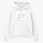 Толстовка худи оверсайз