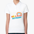 Женская рубашка поло