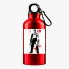 Металлическая бутылка 400 мл UV-DTF