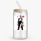 Банка с бамбуковой крышкой