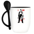 Кружка с ложкой