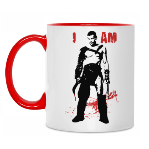 Кружка с принтом I am Spartacus