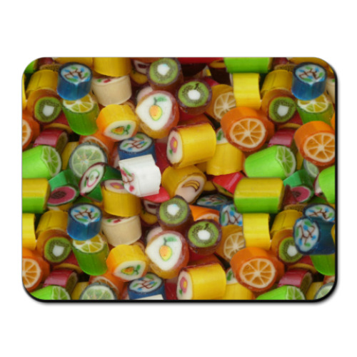 Коврик для мыши с принтом радуга