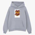 Толстовка худи оверсайз