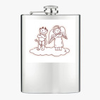 Фляжка стальная