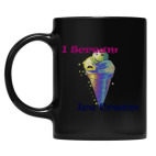 Кружка цветная UV-DTF