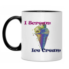 Кружка двухцветная