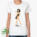 Женская футболка органик