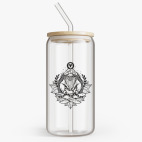 Банка с бамбуковой крышкой