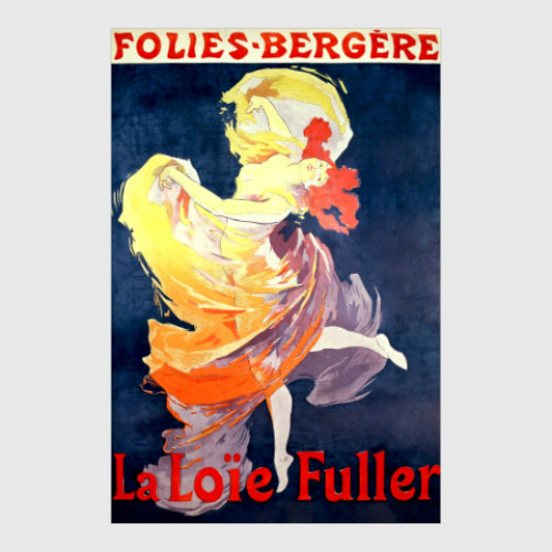 Постер La Loie Fuller, 1893