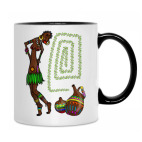 Кружка двухцветная