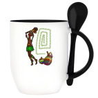 Кружка с ложкой