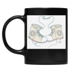 Кружка цветная UV-DTF