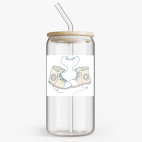 Банка с бамбуковой крышкой