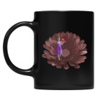 Кружка цветная UV-DTF