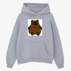 Толстовка худи оверсайз