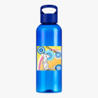 Прозрачная спортивная бутылка