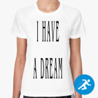 Женская спортивная футболка