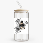 Банка с бамбуковой крышкой