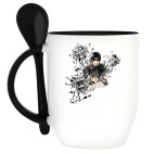 Кружка с ложкой