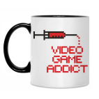 Кружка двухцветная