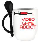 Кружка с ложкой