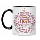 Кружка двухцветная