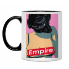 Кружка двухцветная