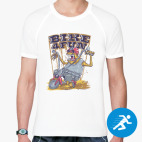 Мужская спортивная футболка