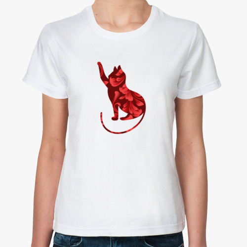 Классическая футболка Кот