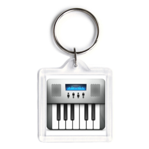 Брелок с принтом  'Music'