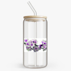 Банка с бамбуковой крышкой