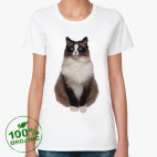 Женская футболка органик