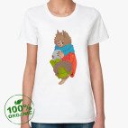 Женская футболка органик