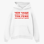 Толстовка худи оверсайз